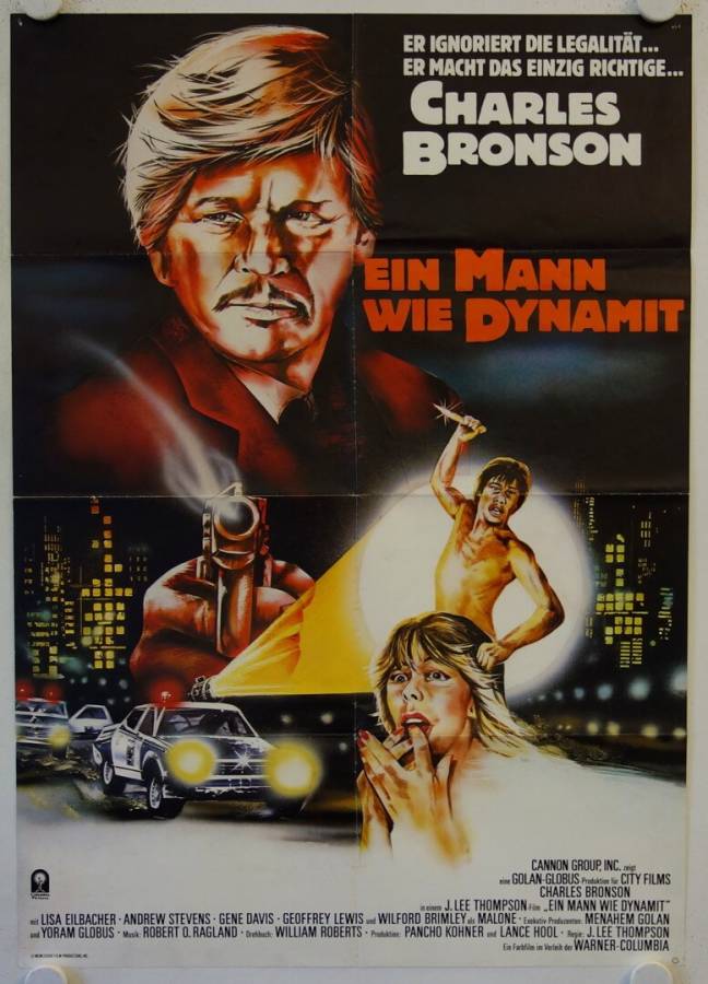 10 to Midnight original release german movie poster