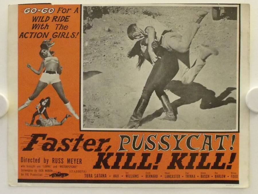 Die Satansweiber von Tittfield originale US Lobby Card