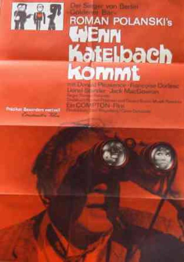 Wenn Katelbach kommt originales deutsches Filmplakat