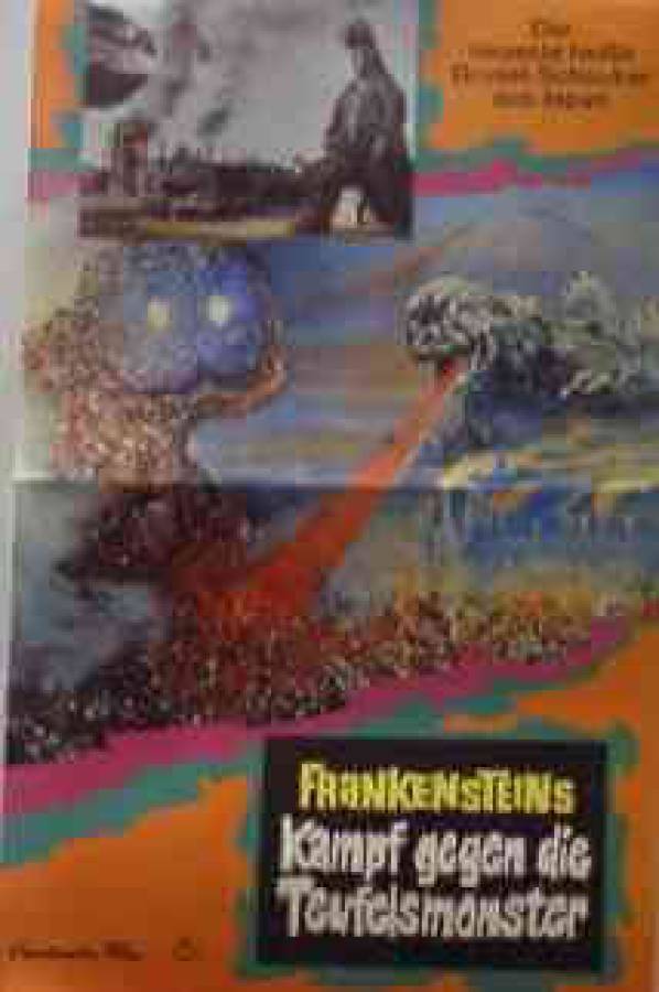 Godzilla vs. the Smog Monster original small german movie poster