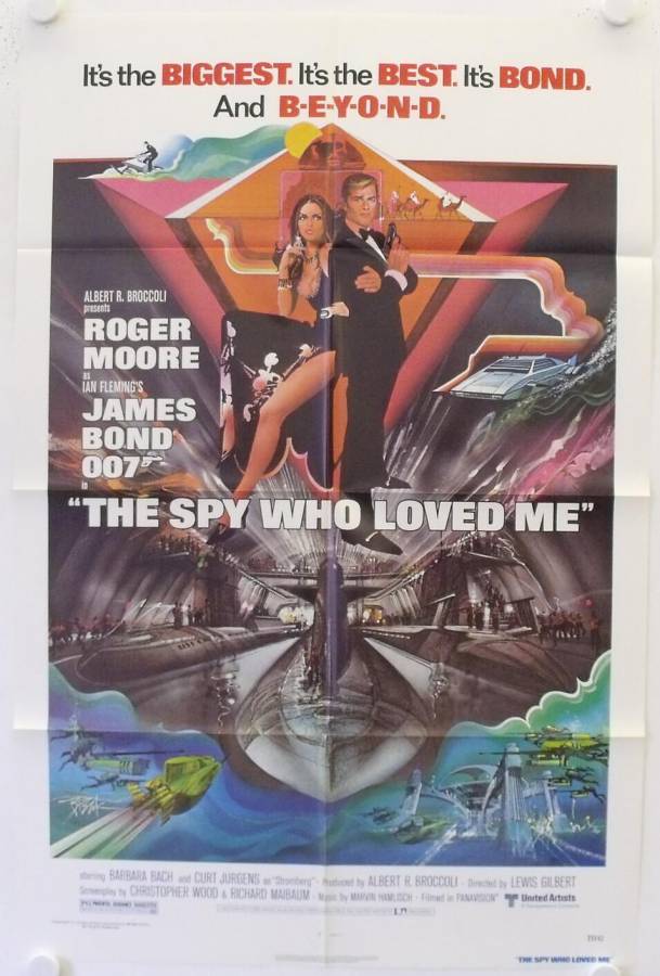 James Bond 007 - Der Spion der mich liebte originales US Filmplakat