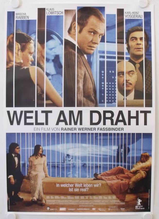Welt am Draht originales Filmplakat