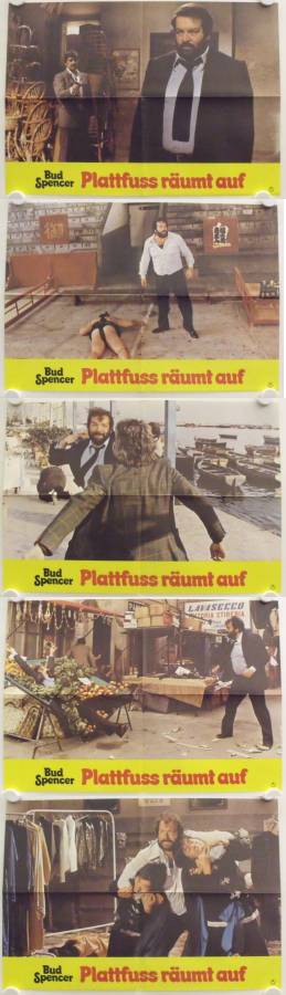 Flatfoot in Hong Kong original release german special posters