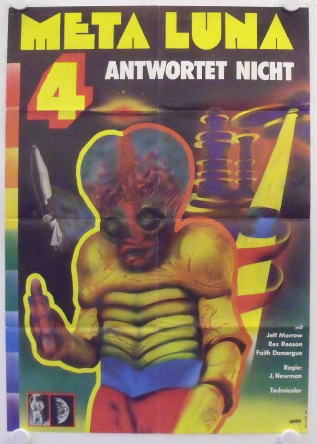 Metaluna IV antwortet nicht originales deutsches Filmplakat