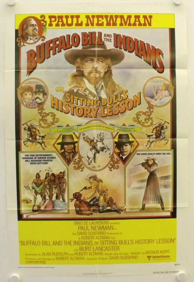 Buffalo Bill and the Indians original release US Onesheet movie poster
