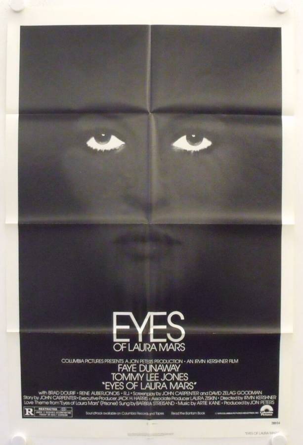 Eyes of Laura Mars original release US Onesheet movie poster