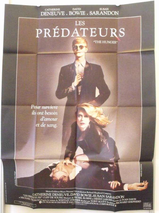 The Hunger original release large french movie poster