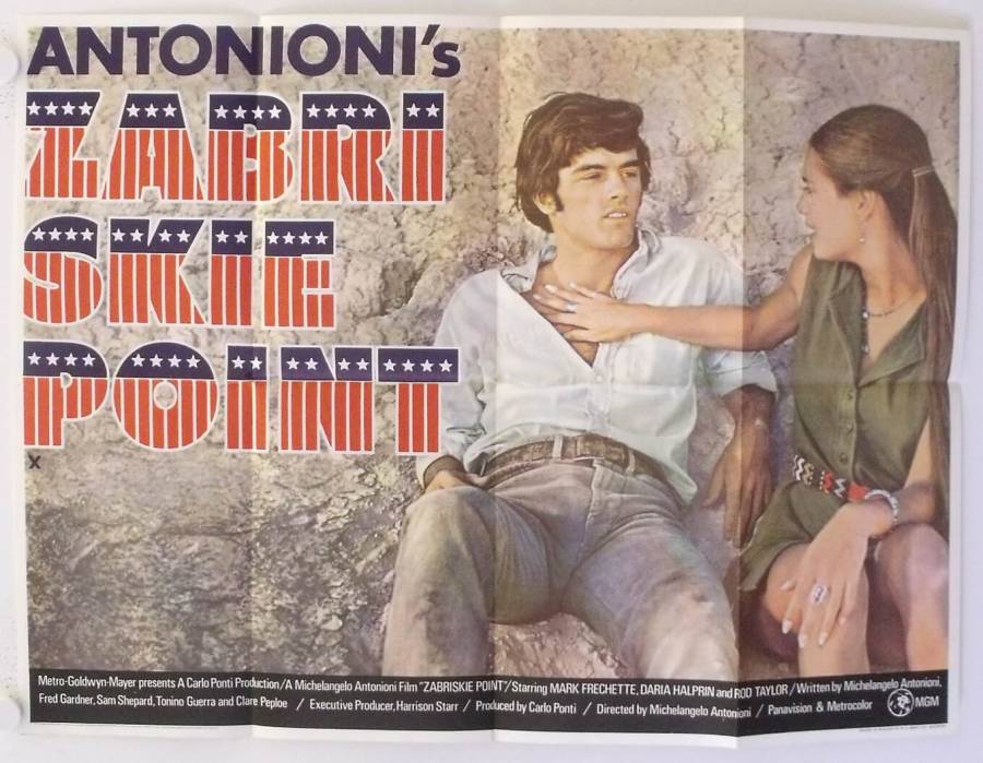 Zabriskie Point originales Filmplakat