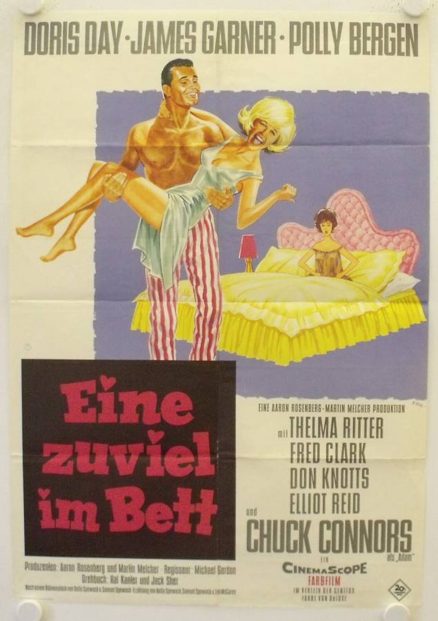 Move Over, Darling original release German A1 movie poster