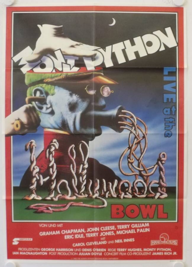 Monty Python Live at the Hollywood Bowl originales Filmplakat