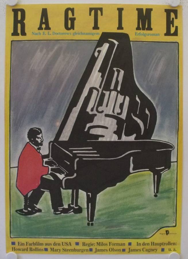 Ragtime originales DDR Filmplakat