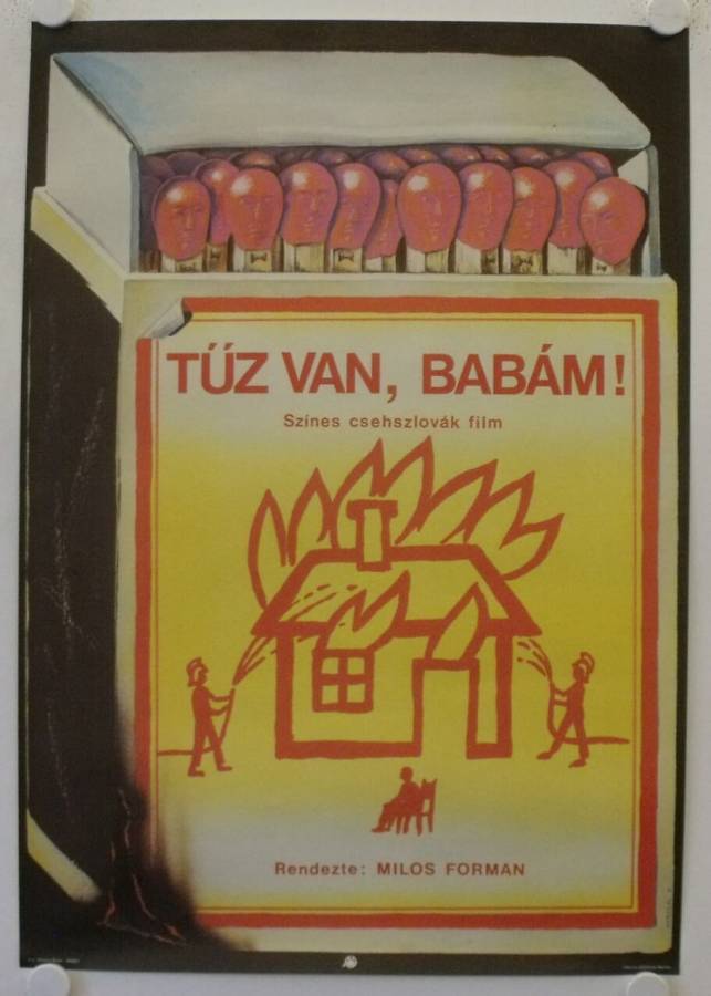 Horí, ma panenko - The Firemens Ball re-release Hungarian movie poster