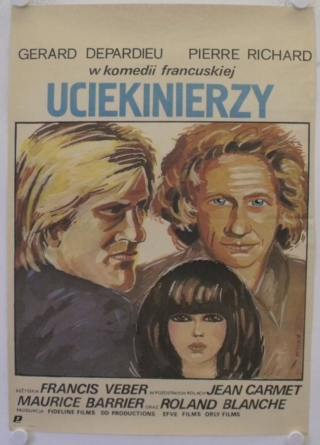 the fugitives original release polish movie poster