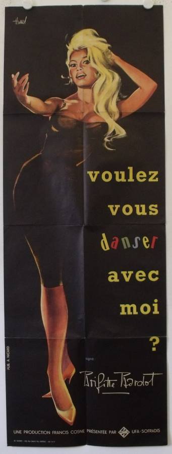 Wollen Sie mit mir tanzen? originales Filmplakat aus Frankreich