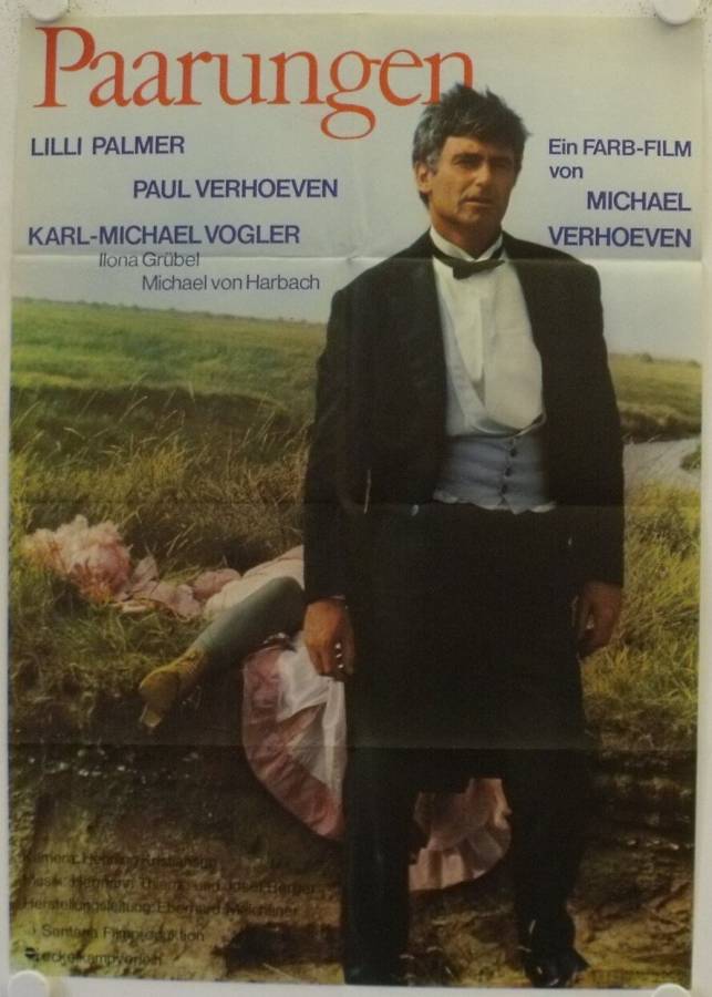Paarungen originales deutsches Filmplakat