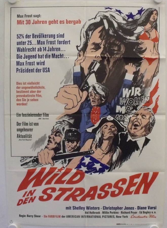 Wild in den Strassen originales Filmplakat