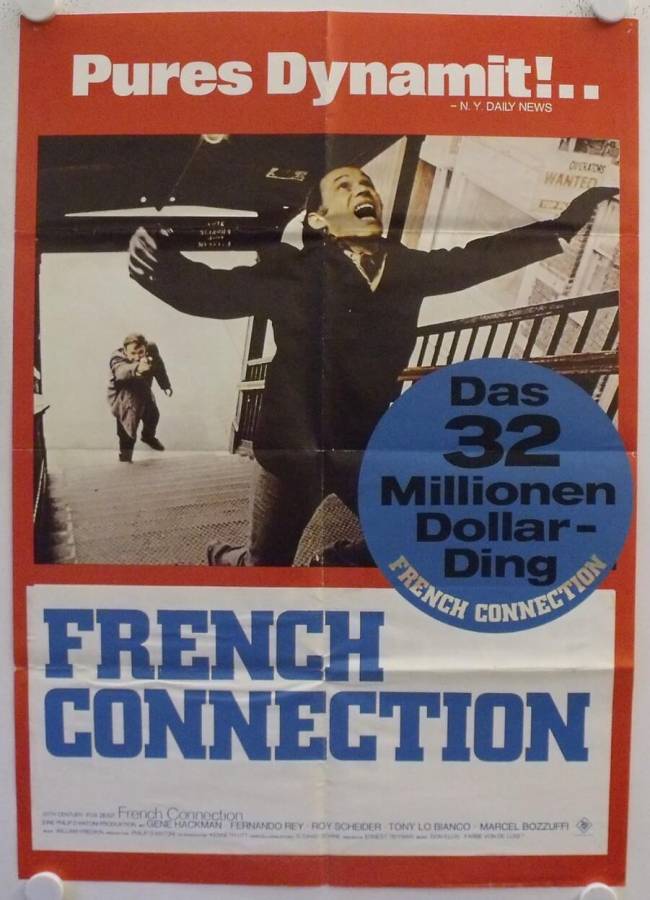 The French Connection original release german movie poster