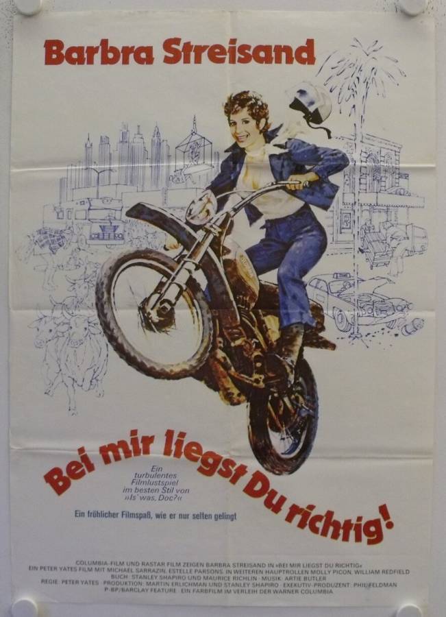 For Pete's Sake original release german movie poster