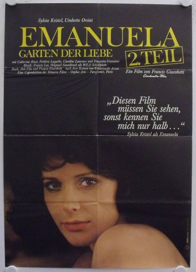 Emanuela 2. Teil originales deutsches Filmplakat