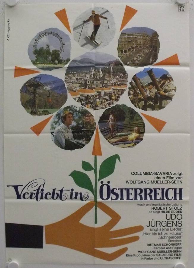 Verliebt in Österreich  original release german movie poster