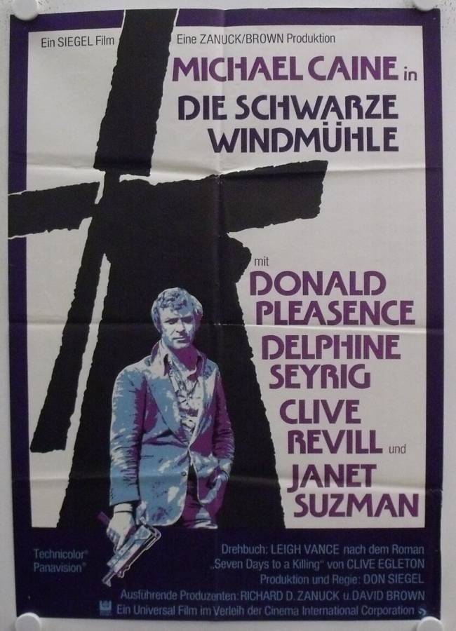 Die schwarze Windmühle originales deutsches Filmplakat