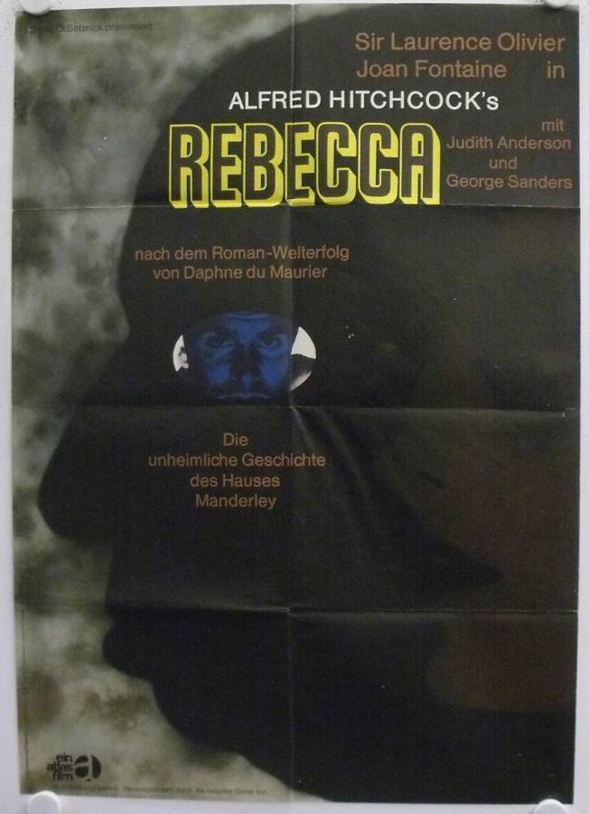 Rebecca re-release german movie poster