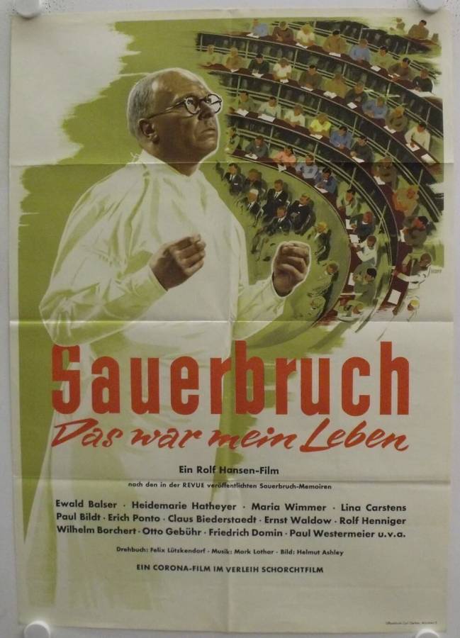 Sauerbruch - Das war mein Leben originales deutsches Filmplakat
