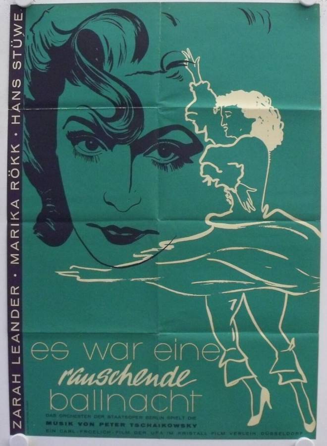 Es war eine rauschende Ballnacht originales Filmplakat