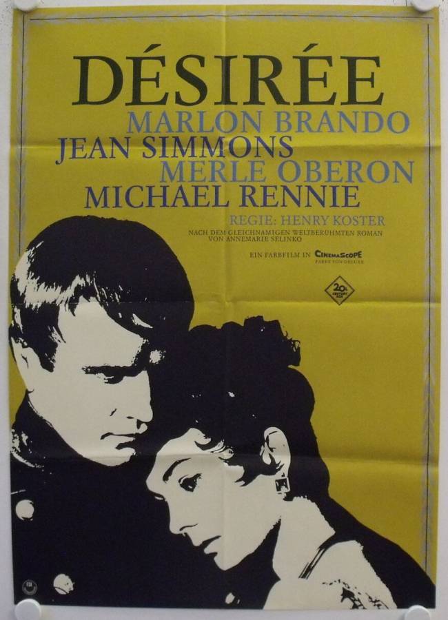 Désirée originales deutsches Filmplakat