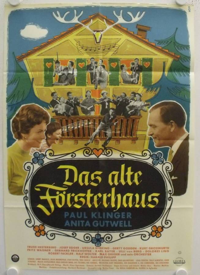 Das alte Försterhaus originales deutsches Filmplakat