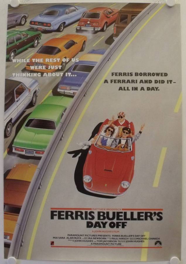 Ferris macht blau originales Filmplakat