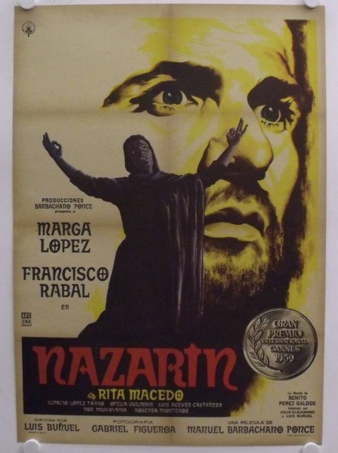 Nazarin originales Filmplakat aus Mexiko