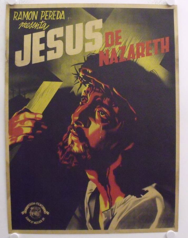 Jesus of Nazareth original release mexican movie poster