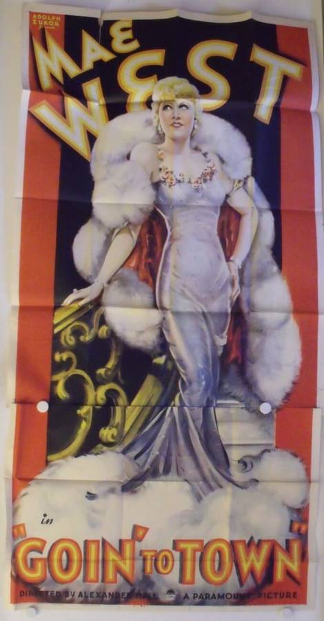 Goin' to Town original release US 3-Sheet movie poster