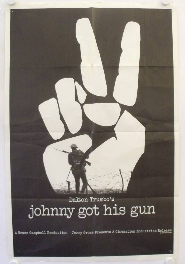 Johnny zieht in den Krieg originales Filmplakat