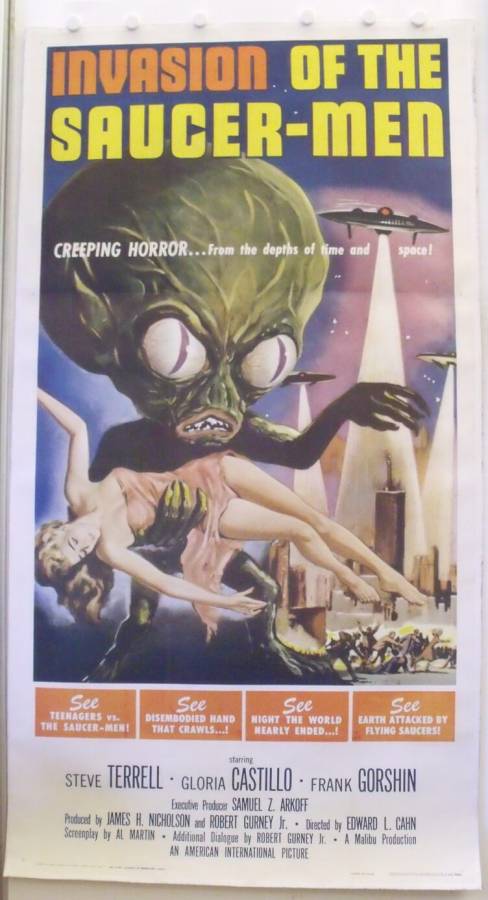Invasion of the Saucer-Men originales Filmplakat