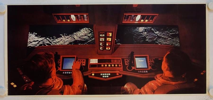 2001 - A Space Odyssey original release Cinerama special poster