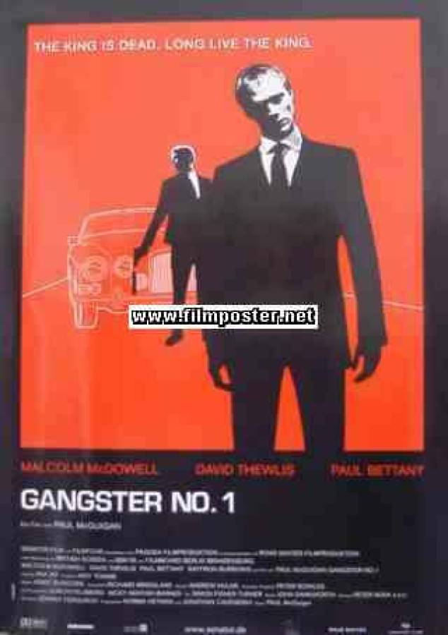 Gangster No. 1 originales deutsches Filmplakat