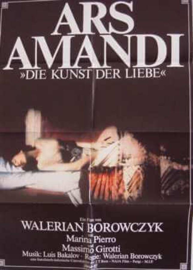 Art of Love original release german movie poster