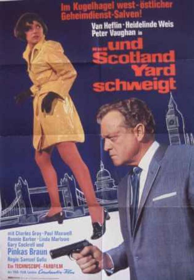 The Man outside original release german movie poster