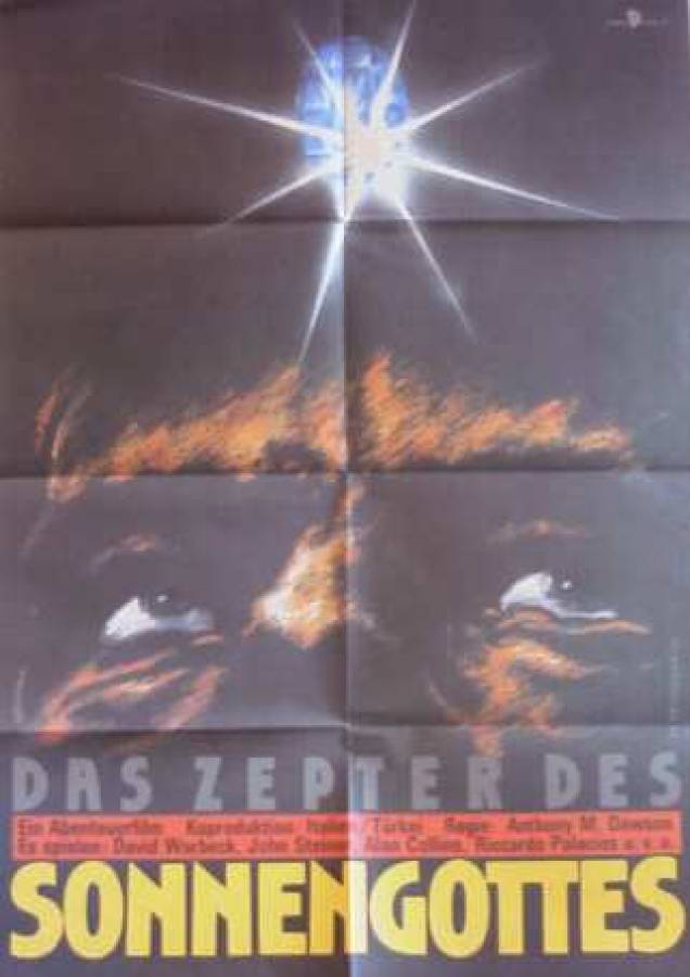 Ark of the Sun God original release east-german movie poster