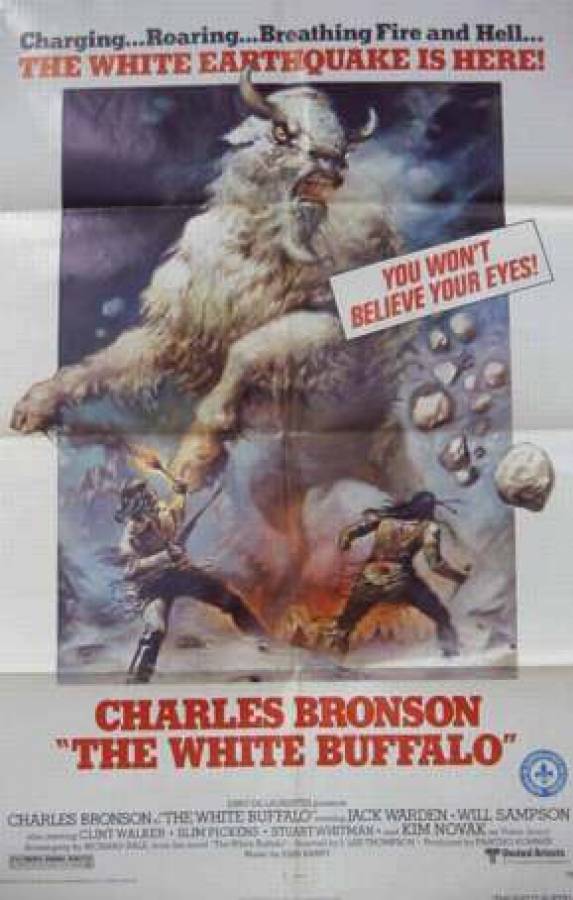 Der weisse Büffel originales US Filmplakat