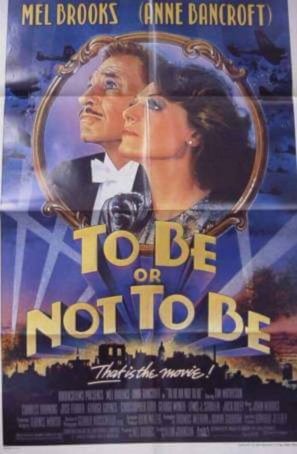 Sein oder Nichtsein originales US Onesheet Filmplakat
