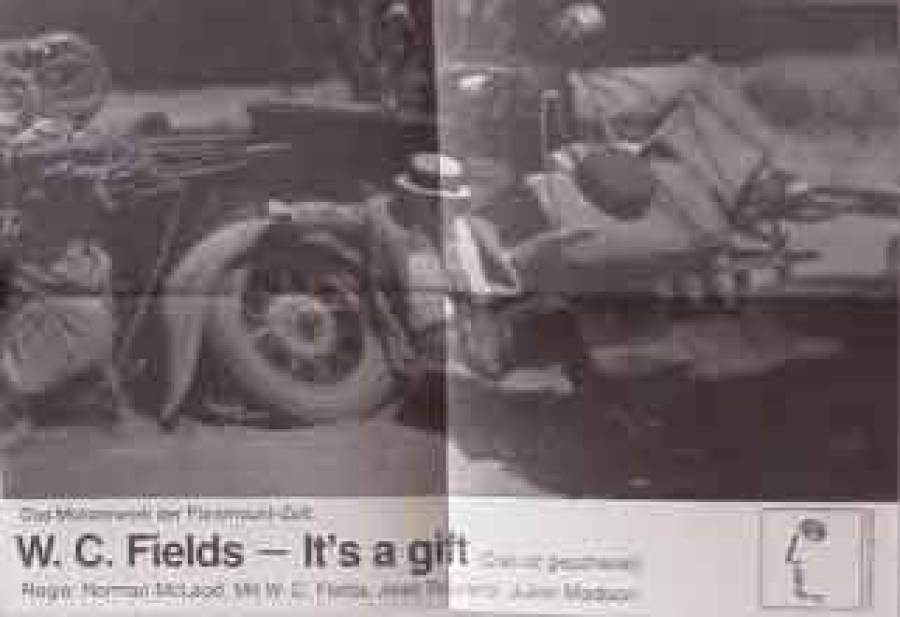 It's a Gift originales deutsches Filmplakat
