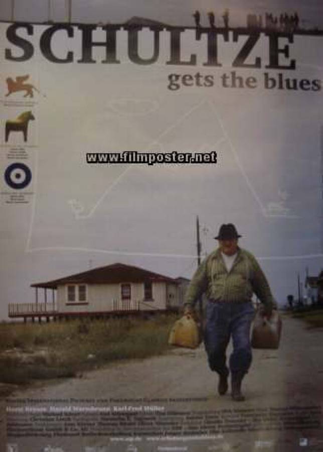 Schultze gets the Blues original release german movie poster