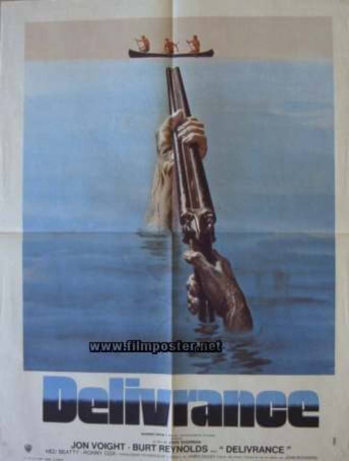 Deliverance original release french movie poster