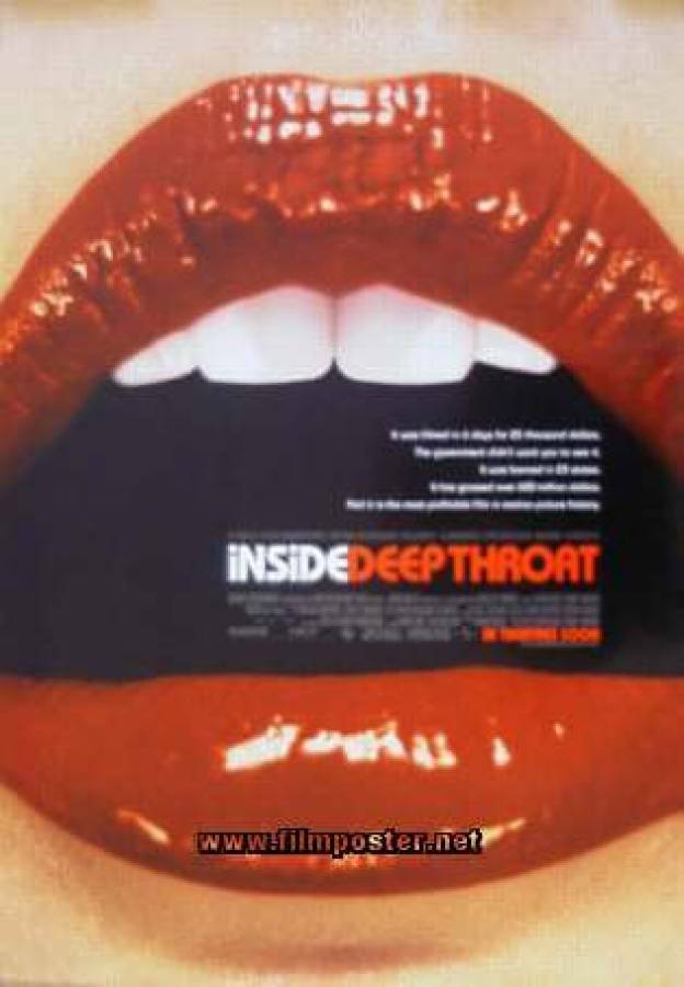 Inside Deep Throat originales US Filmplakat