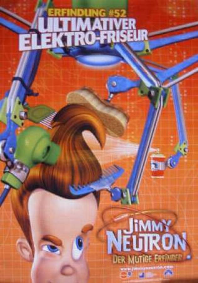 Jimmy Neutron - Der mutige Erfinder originales US Int'l Onesheet Filmplakat