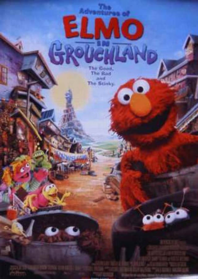 The Adventures of Elmo in Groucholand original release US Onesheet movie poster