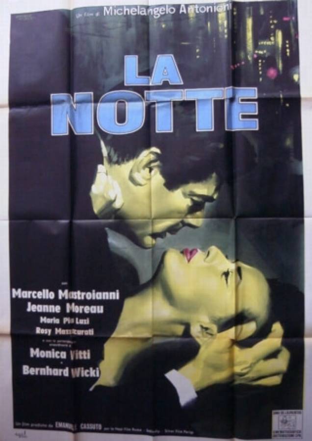 Die Nacht originales Filmplakat